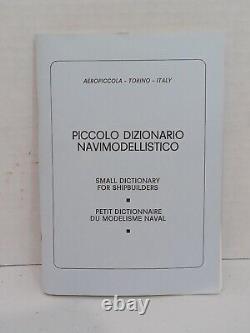 Aeropiccila Xebec Indiscret Boat Sailing Ship Wood Model Kit Italy 160 Scale