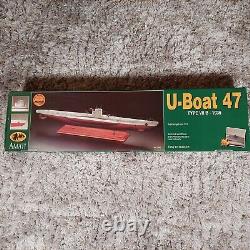 Amati 172 Scale WWII German U-Boat 47 Type VIIB-1936 Resin Submarine Model Kit