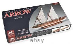 Amati Arrow Gunboat 1814 155 Scale Wooden Model Boat Kit