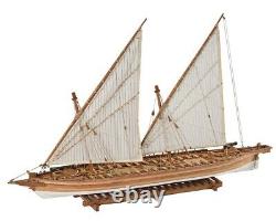 Amati Arrow Gunboat 1814 155 Scale Wooden Model Boat Kit