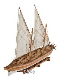 Amati Arrow Gunboat 1814 155 Scale Wooden Model Boat Kit