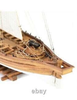 Amati Arrow Gunboat 1814 155 Scale Wooden Model Boat Kit