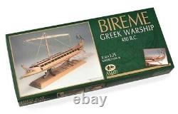 Amati Greek Bireme 480BC 135 (1404) Model Boat Kit