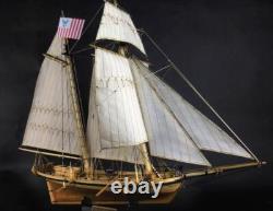 America Yacht Sailboat 150 Wood Model Ship Kit Boat Sailboat Yuanqing