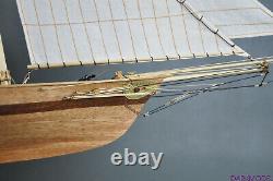 America Yacht Sailboat 166 31 Wood Model Ship Kit Boat Sailboat Yuanqing