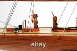 America's Cup 1933 Endeavour J Class Boat 60 Wood Model Yacht Assembled