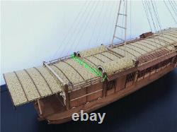 Ancient ChineseJapaness pleasure boat 150 563mm Wooden model ship kit Shicheng