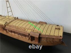 Ancient ChineseJapaness pleasure boat 150 563mm Wooden model ship kit Shicheng