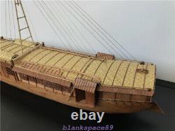 Ancient ChineseJapaness pleasure boat 150 563mm Wooden model ship kit Shicheng