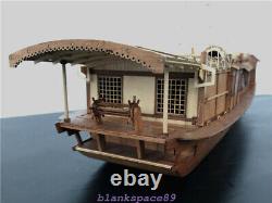 Ancient ChineseJapaness pleasure boat 150 563mm Wooden model ship kit Shicheng