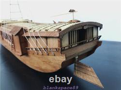 Ancient ChineseJapaness pleasure boat 150 563mm Wooden model ship kit Shicheng