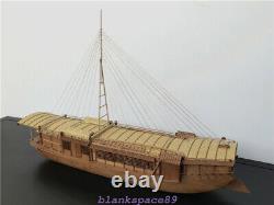 Ancient ChineseJapaness pleasure boat 150 563mm Wooden model ship kit Shicheng