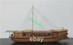 Ancient ChineseJapaness pleasure boat 150 563mm Wooden model ship kit Shicheng