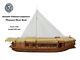 Ancient Chinese/japaness Pleasure Boat 150 563mm Wooden Model Ship Kit