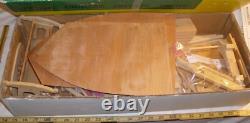 Ancient Chinese Private Yacht Ship Boat Wood Model Kit Ship Models Inc. Boxed