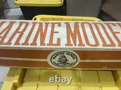 Antique 1937 Marine Models Sea Witch Solid Hull Wood Ship Model NIB