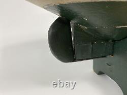 Antique BEATRICE BOSTON CHARLOTTE Wood Pond Model Sailboat Stand FOLK ART Boat