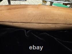 Antique Boat Hull Solid Wood Handmade 28 Model Clipper Ship James Tate