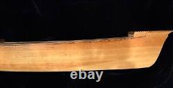 Antique Boat Hull Solid Wood Handmade 28 Model Clipper Ship James Tate