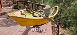 Antique Display Model Lobster Fishing Boat