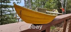 Antique Display Model Lobster Fishing Boat