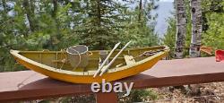 Antique Display Model Lobster Fishing Boat