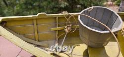 Antique Display Model Lobster Fishing Boat