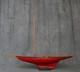 Antique English Vintage Pond Yacht Large 36 Hull Length Ideal For Restoration