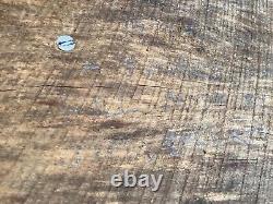 Antique Folk Art Wooden Half Hull Boat Ship Model Salvage Tuckerton Seaport NJ