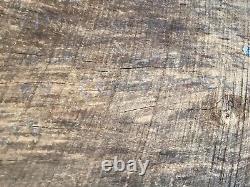 Antique Folk Art Wooden Half Hull Boat Ship Model Salvage Tuckerton Seaport NJ