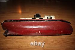 Antique Handmade Steamship Folk Art Ship wood / tin Boat model GREAT LAKES