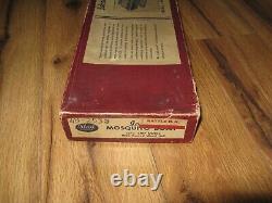 Antique Ideal Aeroplane Mosquito Wood Wooden Model PT 17 Navy Boat Original Box