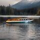 Antique Marlow Cabin Cruiser Steam Engine Boat Yacht Wooden Scale Model