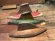 Antique Pond Yacht / Sailboat Hull Collection 3 Vintage Wooden Models
