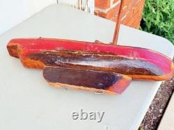 Antique Sailing Pond Yacht Model Boat