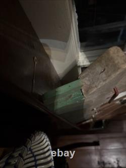 Antique model Large wood pond boat vintage For Maritime Collectors