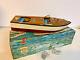 Aristo-craft Speed Boat Wooden Model Made In Japan Battery Operated With Box Toy
