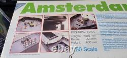 Artesania Latina Amsterdam RC Tug Boat 1/50 scale Model Kit Ship withmotor 42