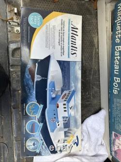 Artesania Latina Atlantis Tugboat Motorized R/C Wood Model Kit Boat 30531 New