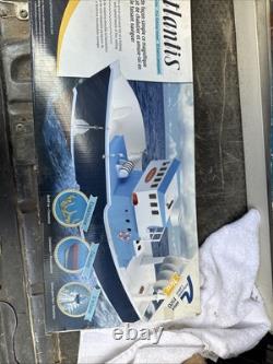 Artesania Latina Atlantis Tugboat Motorized R/C Wood Model Kit Boat 30531 New