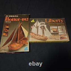 Artesania Latina Botter Zuiderzee And Liberty Model Boat Ship Kit
