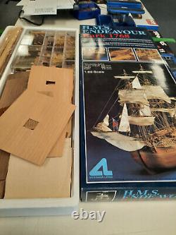 Artesania Latina HMS Endevor Bark 1768 Wood Ship Model