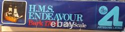 Artesania Latina H. M. S. Endeavour Bark 1768 Scale 160 Model Kit Boat