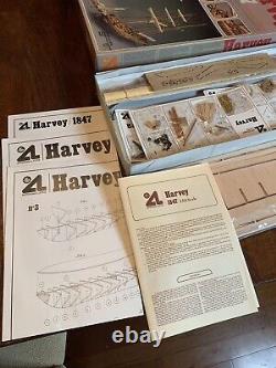 Artesania Latina Harvey 1847 Baltimore Clipper Wood Model Kit 150 New Open Box