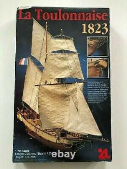 Artesania Latina La Toulannaise Wood Model Ship Kit in 170