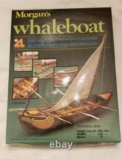 Artesania Latina Morgan's 1841 Whale Boat Wood Model Kit 125 NEW