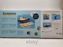 Artesania Latina Samson Tugboat Motorized R/C Wood Model Kit Boat 30530