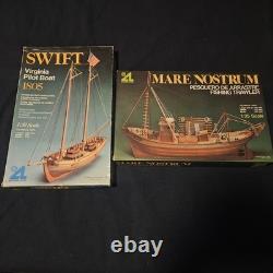 Artesania Latina Swift And Mare Nostrum Wooden Boat Model Kit