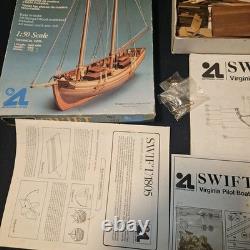 Artesania Latina Swift And Mare Nostrum Wooden Boat Model Kit
