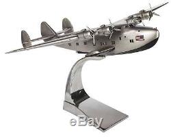 Authentic AP451 Boeing B-314 Dixie Clipper Flying Boat Wood Model AV Airplane
